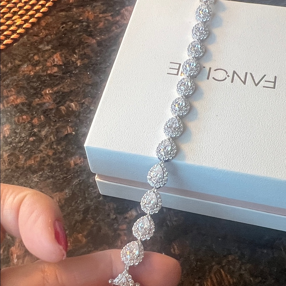 Dazzling Silver Bracelet by